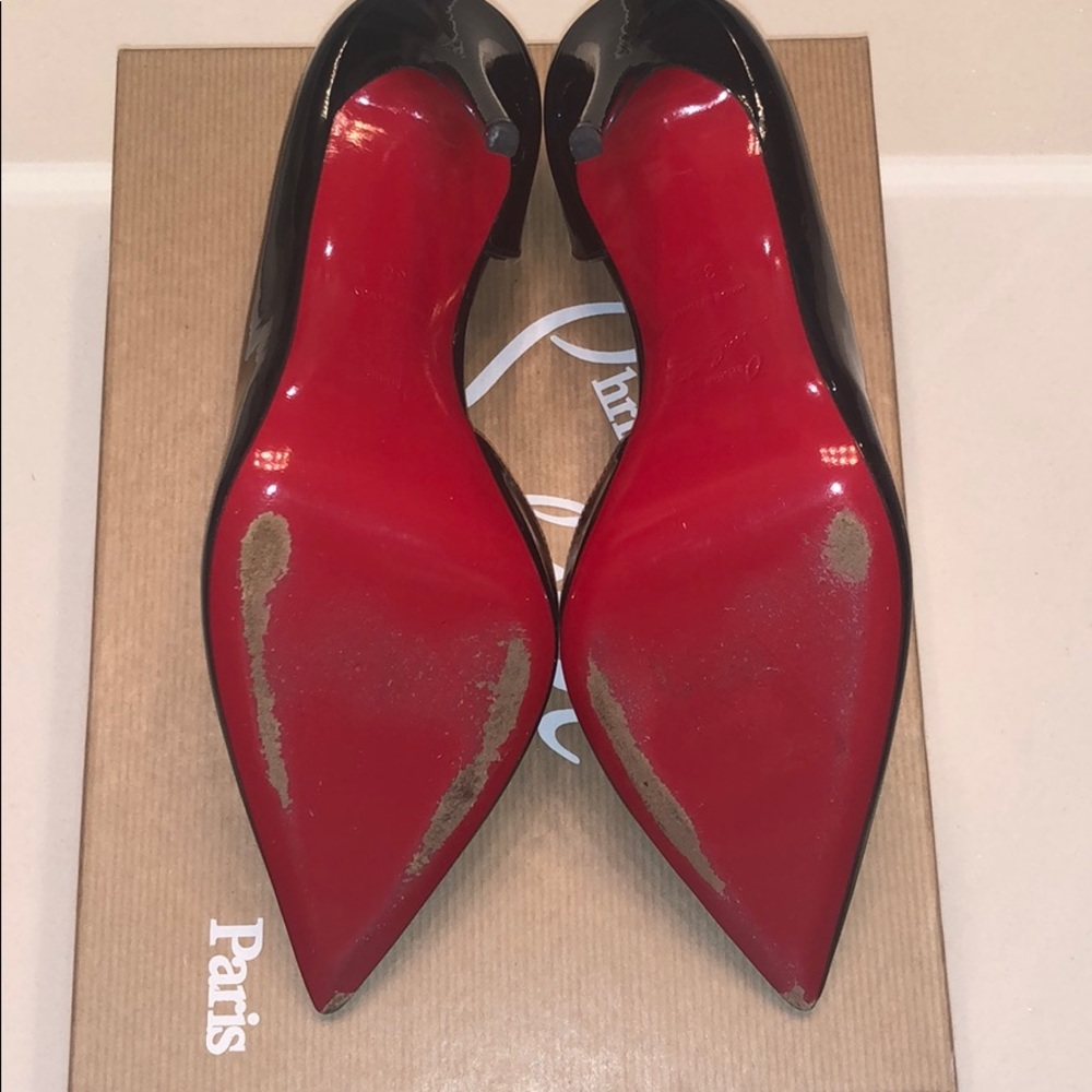 Christian Louboutin Iriza Half-d'Orsay 100mm - Picture 8 of 8